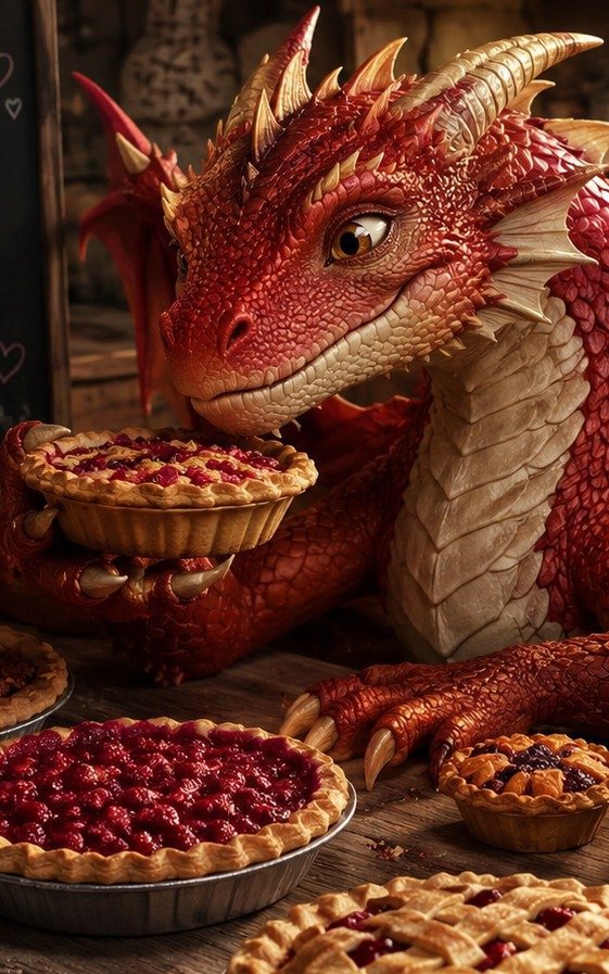 Pies and dragons